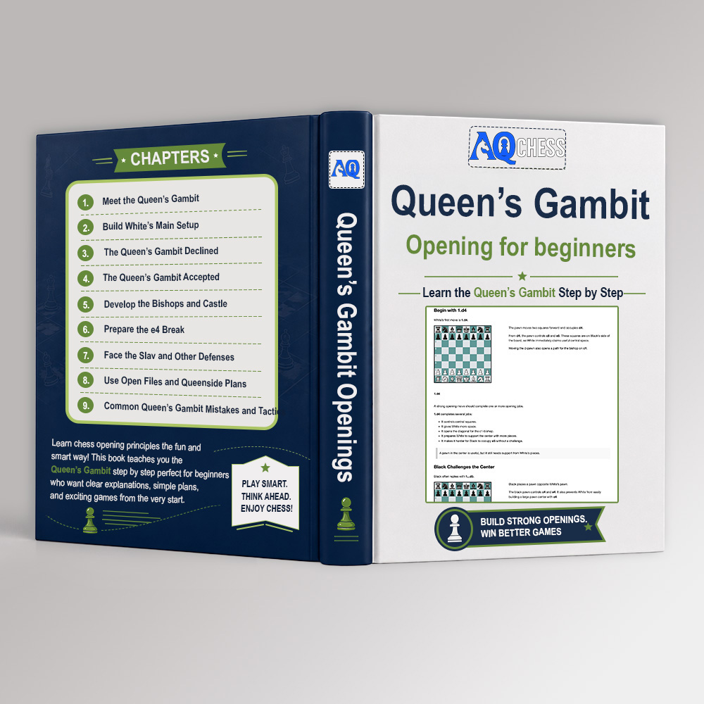 Free Queen’s Gambit Chess Book for Beginners